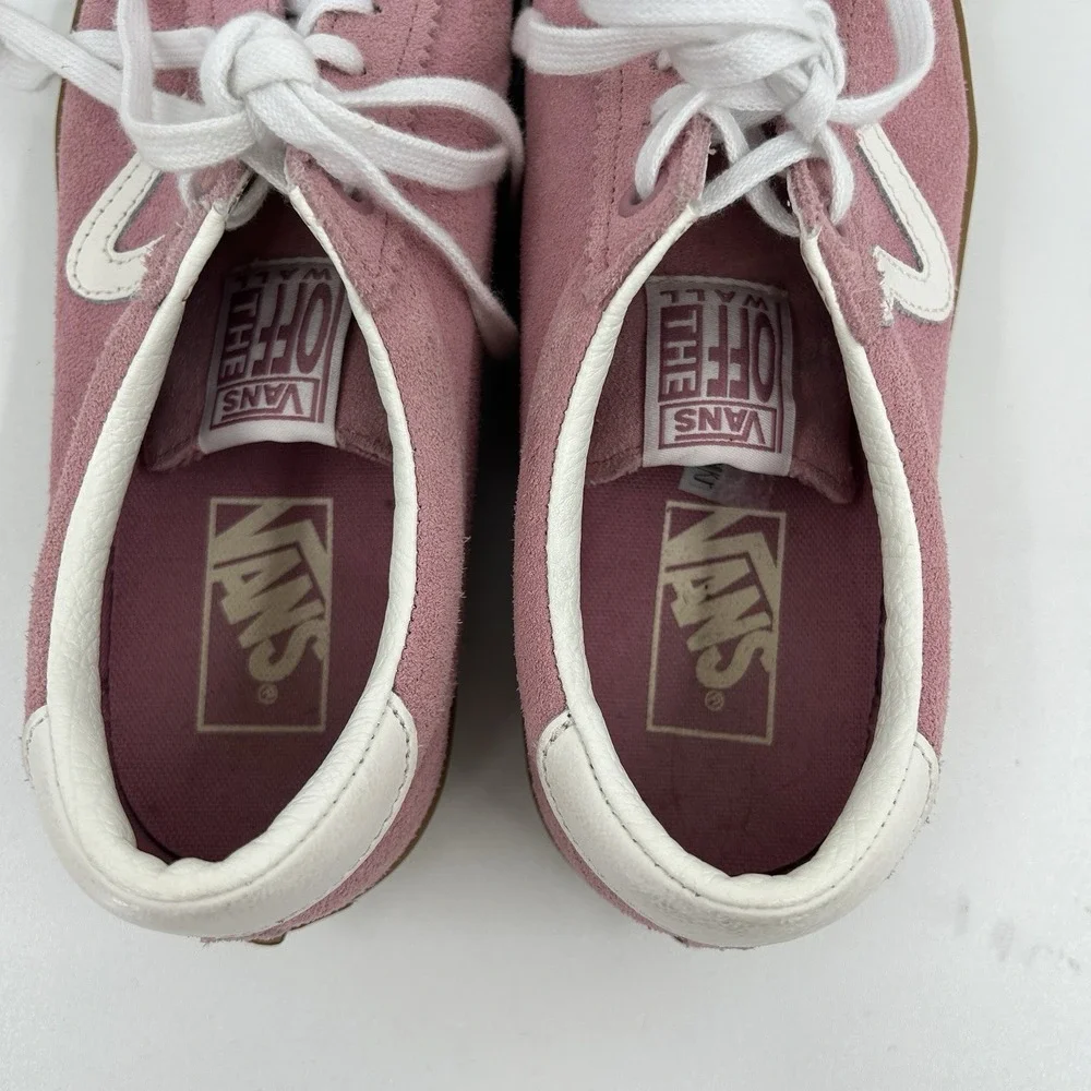 Vans Sport Low Shoe Size Womens 9 Mens 7.5 Pink Gum Sole Low Top 90s Retro Skate